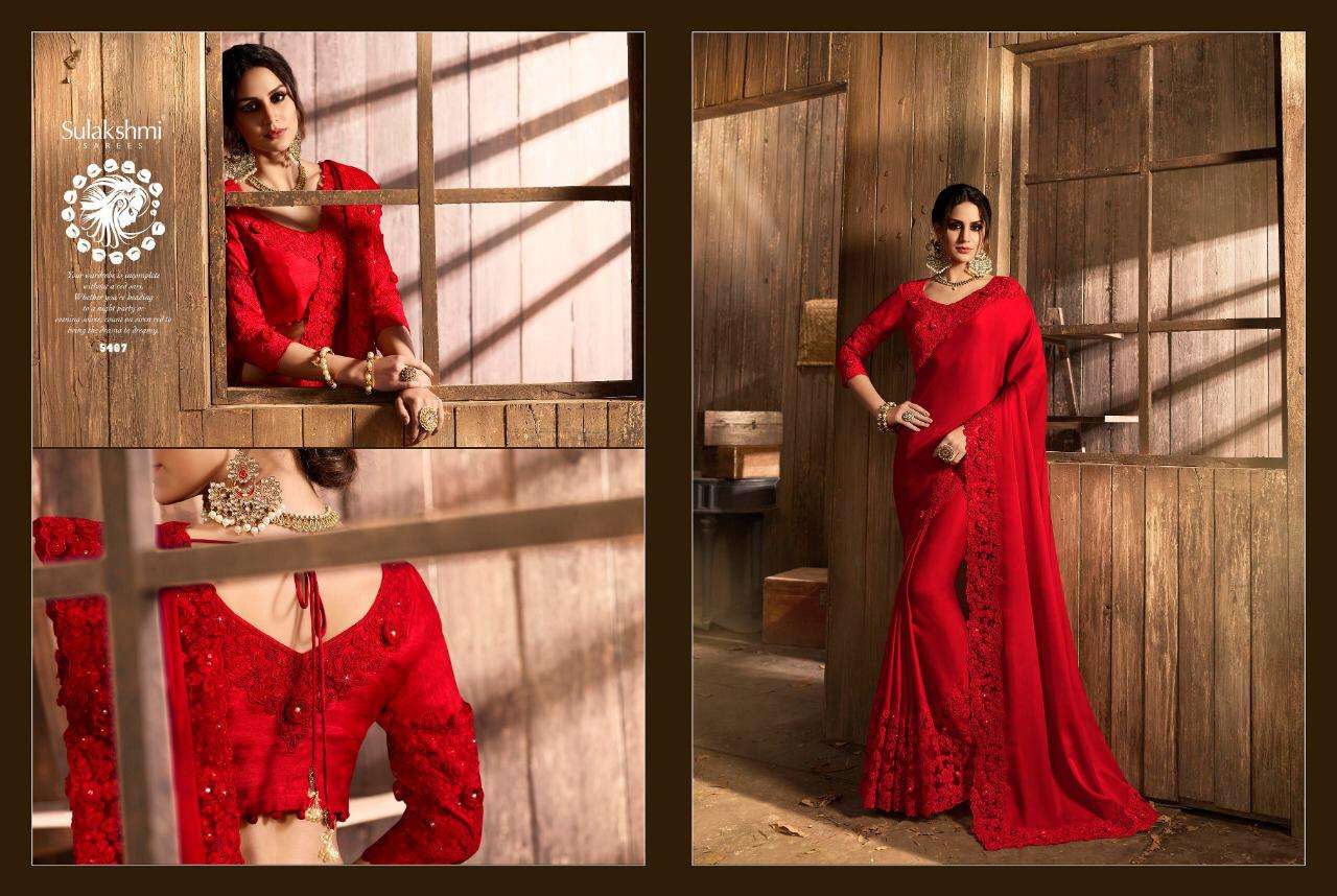 SUNSHINE NX BY SULAKSHMI INDIAN TRADITIONAL WEAR COLLECTION BEAUTIFUL STYLISH FANCY COLORFUL PARTY WEAR & OCCASIONAL WEAR GEORGETTE/SILK SAREES AT WHOLESALE PRICE
