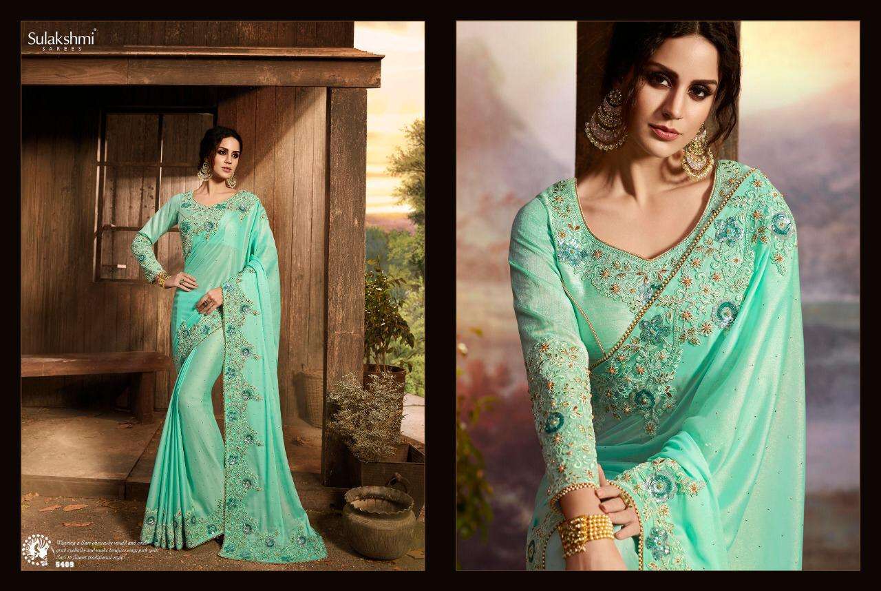 SUNSHINE NX BY SULAKSHMI INDIAN TRADITIONAL WEAR COLLECTION BEAUTIFUL STYLISH FANCY COLORFUL PARTY WEAR & OCCASIONAL WEAR GEORGETTE/SILK SAREES AT WHOLESALE PRICE