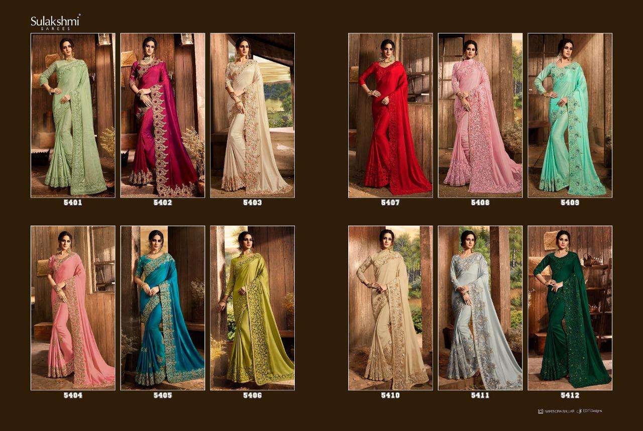 SUNSHINE NX BY SULAKSHMI INDIAN TRADITIONAL WEAR COLLECTION BEAUTIFUL STYLISH FANCY COLORFUL PARTY WEAR & OCCASIONAL WEAR GEORGETTE/SILK SAREES AT WHOLESALE PRICE