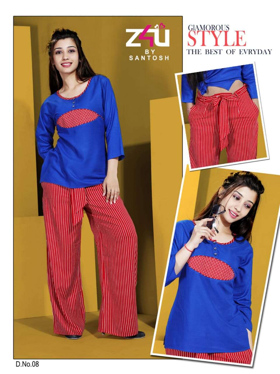 PALAZZO BEAUTY BY Z4U 01 TO 09 SERIES STYLISH FANCY BEAUTIFUL COLORFUL CASUAL WEAR & ETHNIC WEAR RAYON EMBROIDERY KURTIS AT WHOLESALE PRICE