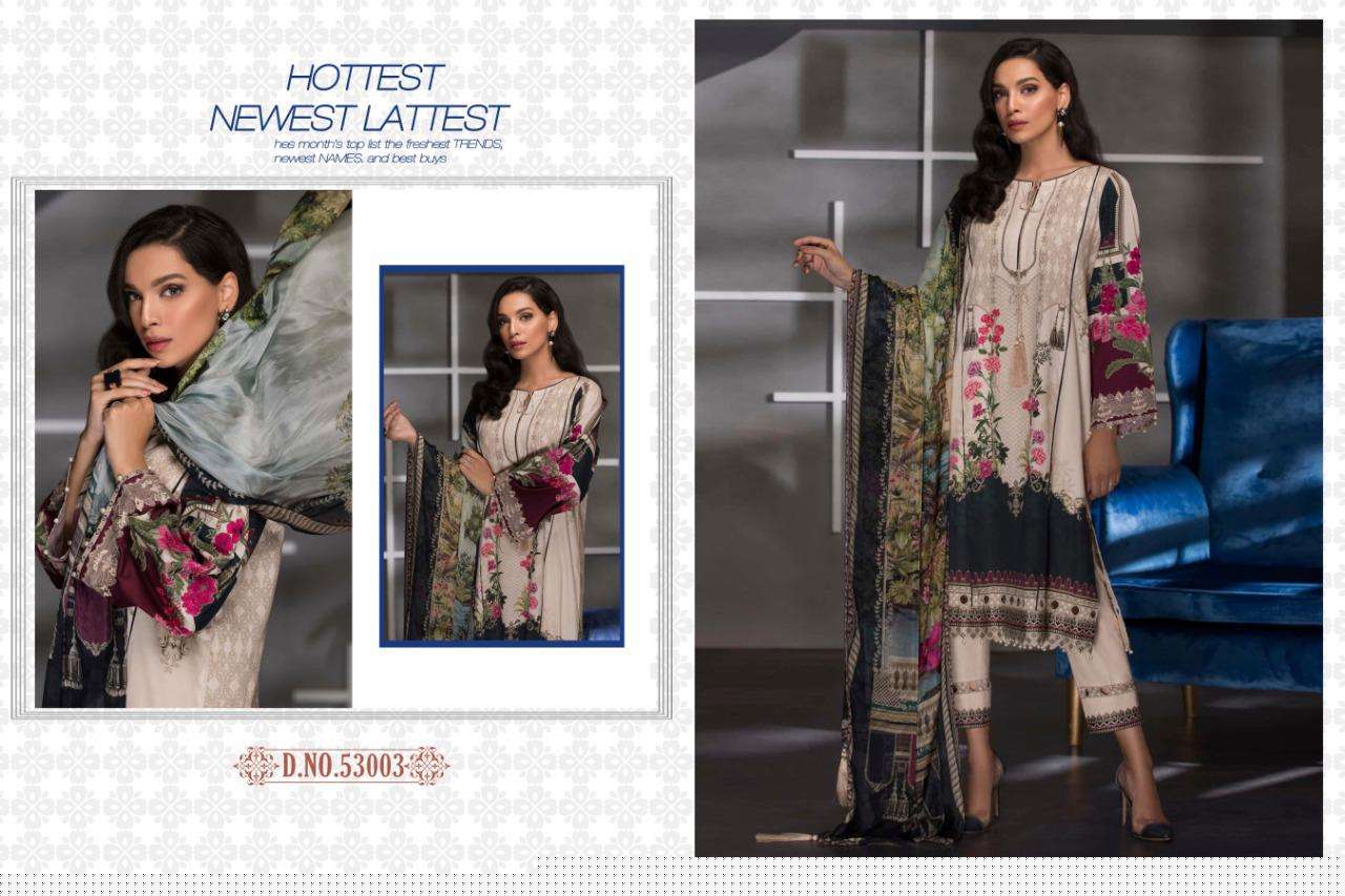 ALIZAH VOL-2 BY CYRA FASHION 53001 TO 53006 SERIES BEAUTIFUL PAKISTANI SUITS COLORFUL STYLISH FANCY CASUAL WEAR & ETHNIC WEAR JAM COTTON DIGITAL PRINTED DRESSES AT WHOLESALE PRICE