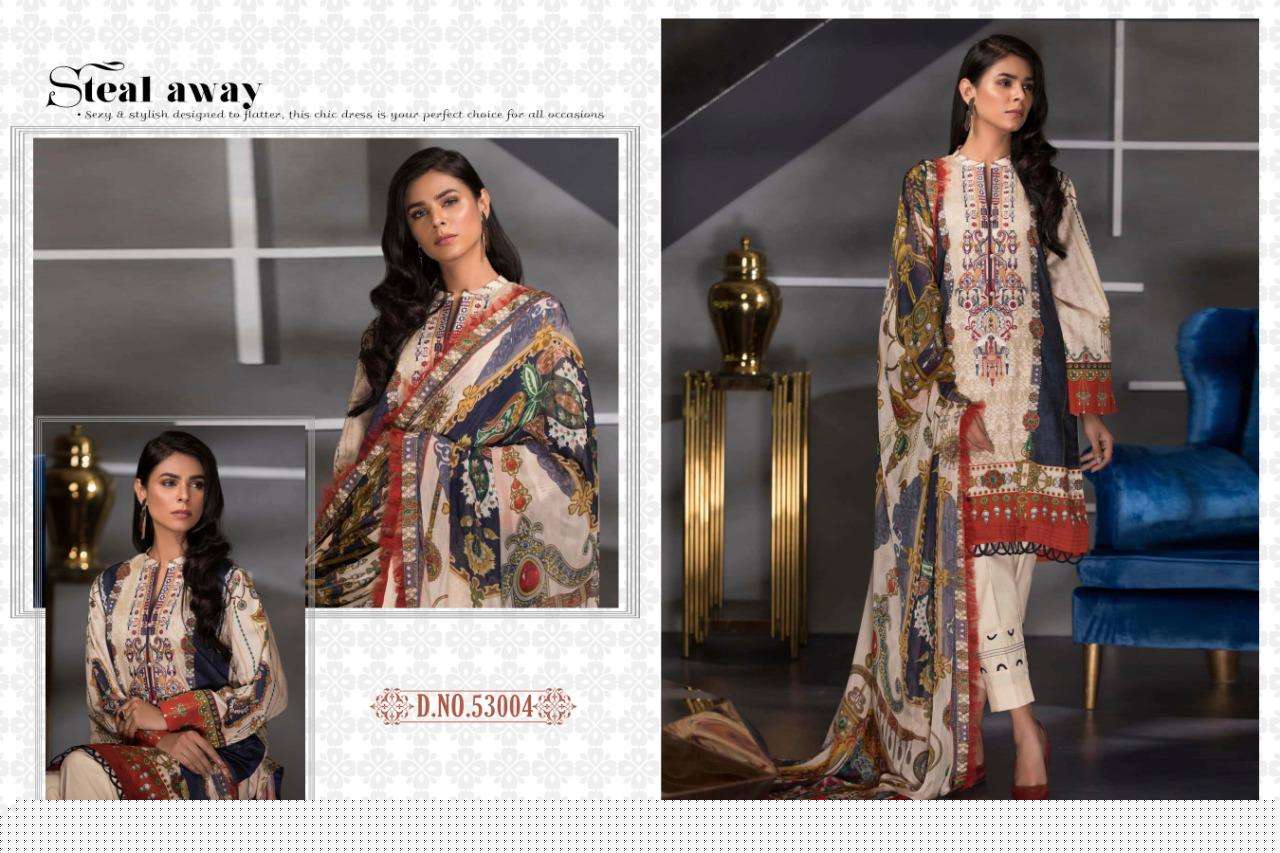 ALIZAH VOL-2 BY CYRA FASHION 53001 TO 53006 SERIES BEAUTIFUL PAKISTANI SUITS COLORFUL STYLISH FANCY CASUAL WEAR & ETHNIC WEAR JAM COTTON DIGITAL PRINTED DRESSES AT WHOLESALE PRICE