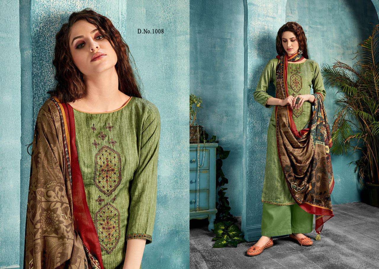 INAYAT BY VIVEK CREATION 1001 TO 1010 SERIES BEAUTIFUL SUITS STYLISH FANCY COLORFUL PARTY WEAR & OCCASIONAL WEAR JAM SATIN PRINTED WITH EMBROIDERY DRESSES AT WHOLESALE PRICE