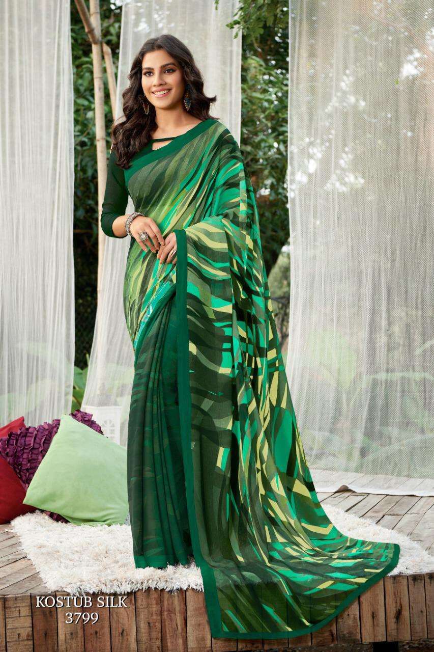 KOSTUB VOL-15 BY SEYMORE PRINT 3777 TO 3804 SERIES INDIAN TRADITIONAL WEAR COLLECTION BEAUTIFUL STYLISH FANCY COLORFUL PARTY WEAR & OCCASIONAL WEAR CREPE PRINTED SAREES AT WHOLESALE PRICE