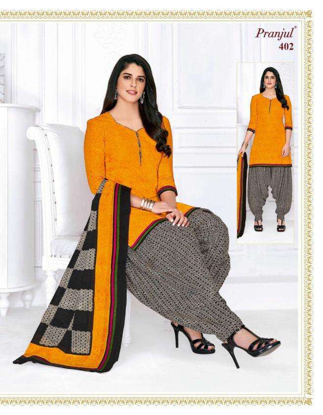 PATIYALA BY PRAJUL 401 TO 436 SERIES DESIGNER PATIYALA SUITS BEAUTIFUL FANCY COLORFUL STYLISH PARTY WEAR & ETHNIC WEAR PURE COTTON PRINTED DRESSES AT WHOLESALE PRICE