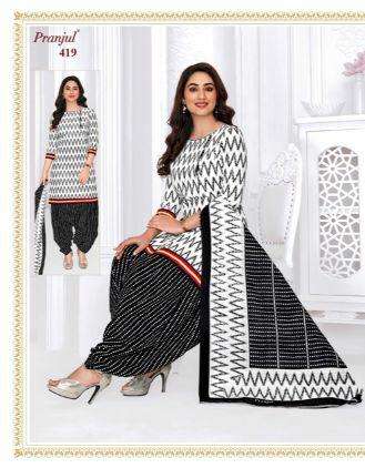 PATIYALA BY PRAJUL 401 TO 436 SERIES DESIGNER PATIYALA SUITS BEAUTIFUL FANCY COLORFUL STYLISH PARTY WEAR & ETHNIC WEAR PURE COTTON PRINTED DRESSES AT WHOLESALE PRICE