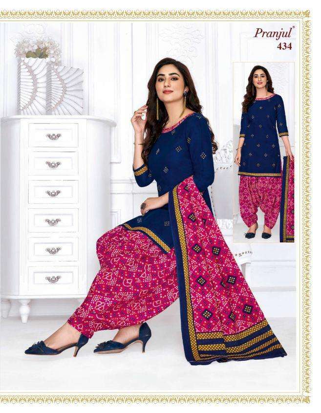 PATIYALA BY PRAJUL 401 TO 436 SERIES DESIGNER PATIYALA SUITS BEAUTIFUL FANCY COLORFUL STYLISH PARTY WEAR & ETHNIC WEAR PURE COTTON PRINTED DRESSES AT WHOLESALE PRICE