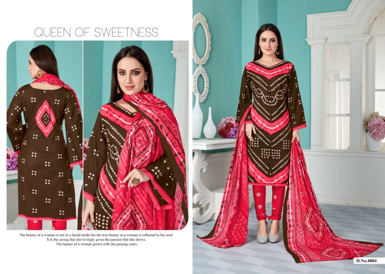 CHUNARIYA GOLD VOL-4 BY KESHAR 4001 TO 4010 SERIES DESIGNER SUITS BEAUTIFUL STYLISH FANCY COLORFUL PARTY WEAR & ETHNIC WEAR COTTON PRINTED DRESSES AT WHOLESALE PRICE