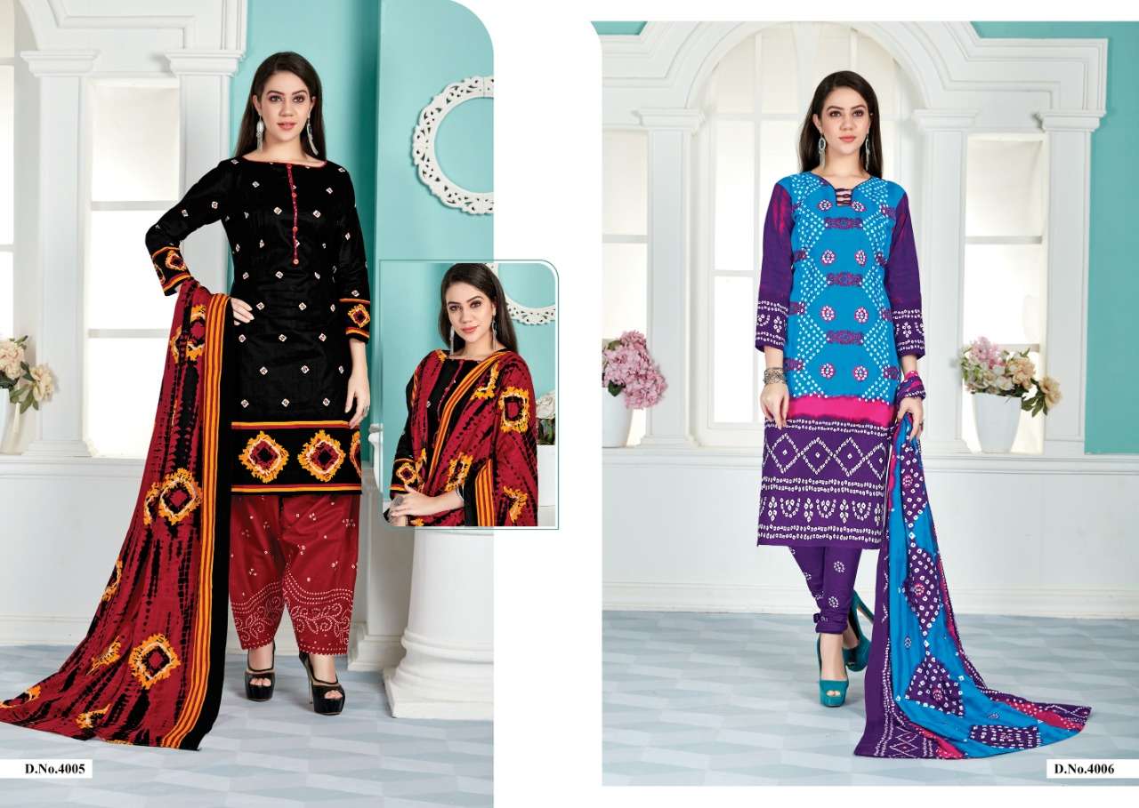 CHUNARIYA GOLD VOL-4 BY KESHAR 4001 TO 4010 SERIES DESIGNER SUITS BEAUTIFUL STYLISH FANCY COLORFUL PARTY WEAR & ETHNIC WEAR COTTON PRINTED DRESSES AT WHOLESALE PRICE