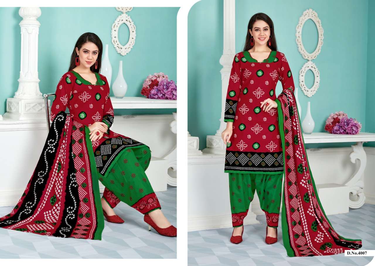 CHUNARIYA GOLD VOL-4 BY KESHAR 4001 TO 4010 SERIES DESIGNER SUITS BEAUTIFUL STYLISH FANCY COLORFUL PARTY WEAR & ETHNIC WEAR COTTON PRINTED DRESSES AT WHOLESALE PRICE