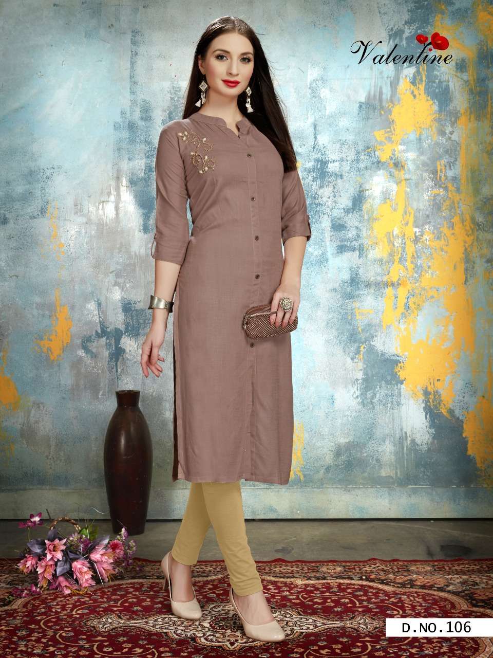 PEANUTS BY VALENTINE 101 TO 110 SERIES STYLISH FANCY BEAUTIFUL COLORFUL CASUAL WEAR & ETHNIC WEAR RAYON SLUB KURTIS AT WHOLESALE PRICE