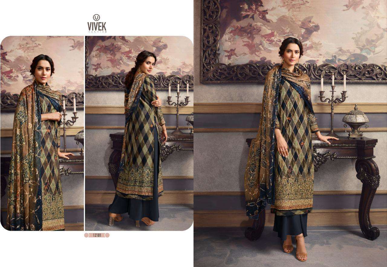 PARINA VOL-8 BY VIBEK FASHION 12101 TO 12108 SERIES DESIGNER SHARARA SUITS BEAUTIFUL STYLISH FANCY COLORFUL PARTY WEAR & OCCASIONAL WEAR PURE MUSLIN SILK DIGITAL PRINTED DRESSES AT WHOLESALE PRICE