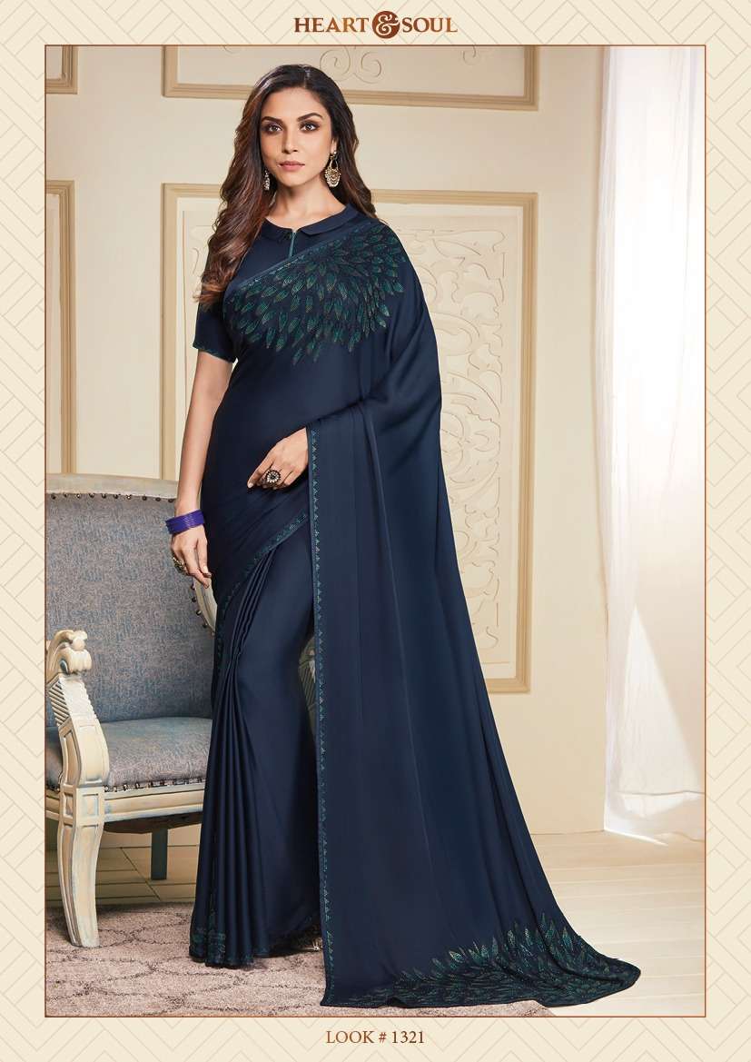 MONISHA BY HEART AND SOUL 1316 TO 1321 SERIES INDIAN TRADITIONAL WEAR COLLECTION BEAUTIFUL STYLISH FANCY COLORFUL PARTY WEAR & OCCASIONAL WEAR GEORGETTE SAREES AT WHOLESALE PRICE