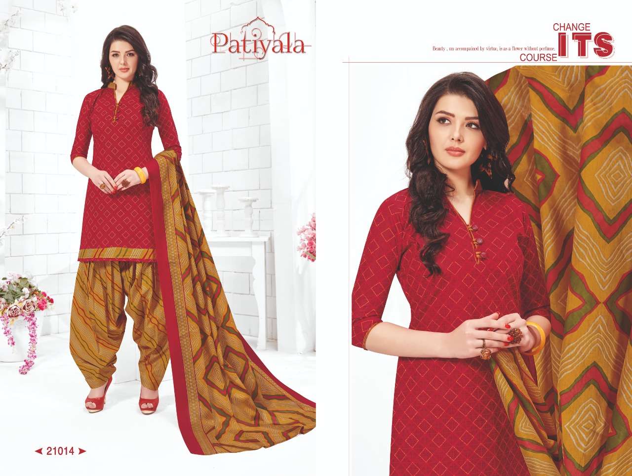 PATIYALA VOL-21 BY GANESHA 21006 to 21017 SERIES BEAUTIFUL PATIYALA SUITS STYLISH FANCY COLORFUL PARTY WEAR & OCCASIONAL WEAR PURE COTTON PRINT DRESSES AT WHOLESALE PRICE