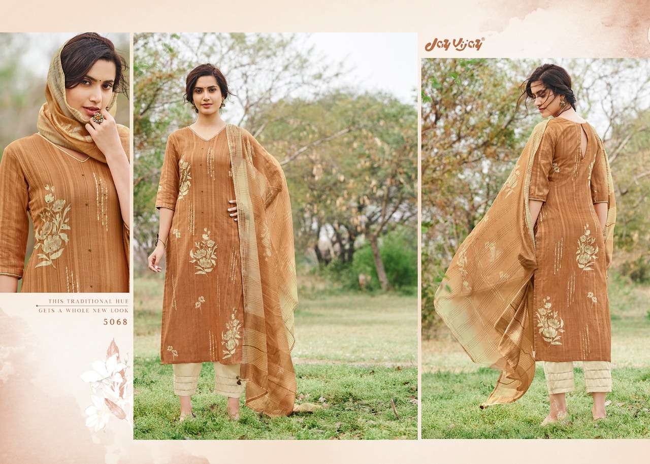 RUNA BY JINAAM DRESSES 5061 TO 5069 SERIES BEAUTIFUL SUITS STYLISH FANCY COLORFUL PARTY WEAR & OCCASIONAL WEAR PURE COTTON DOBBY DIGITAL PRINTED DRESSES AT WHOLESALE PRICE