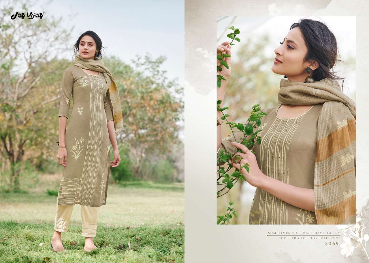 RUNA BY JINAAM DRESSES 5061 TO 5069 SERIES BEAUTIFUL SUITS STYLISH FANCY COLORFUL PARTY WEAR & OCCASIONAL WEAR PURE COTTON DOBBY DIGITAL PRINTED DRESSES AT WHOLESALE PRICE