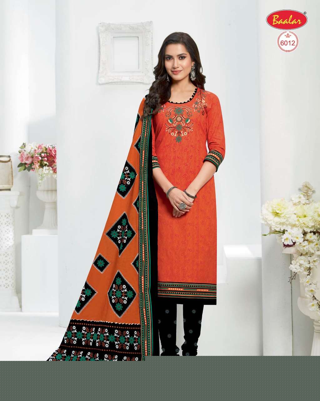 ELEGANCE ZAARA VOL-6 BY BAALAR FASHION 6003 TO 6032 SERIES BEAUTIFUL SUITS STYLISH FANCY COLORFUL PARTY WEAR & OCCASIONAL WEAR COTTON PRINTED DRESSES AT WHOLESALE PRICE