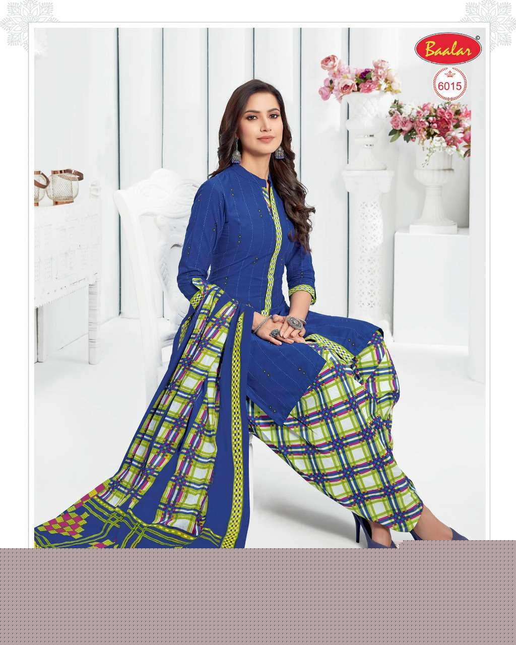 ELEGANCE ZAARA VOL-6 BY BAALAR FASHION 6003 TO 6032 SERIES BEAUTIFUL SUITS STYLISH FANCY COLORFUL PARTY WEAR & OCCASIONAL WEAR COTTON PRINTED DRESSES AT WHOLESALE PRICE
