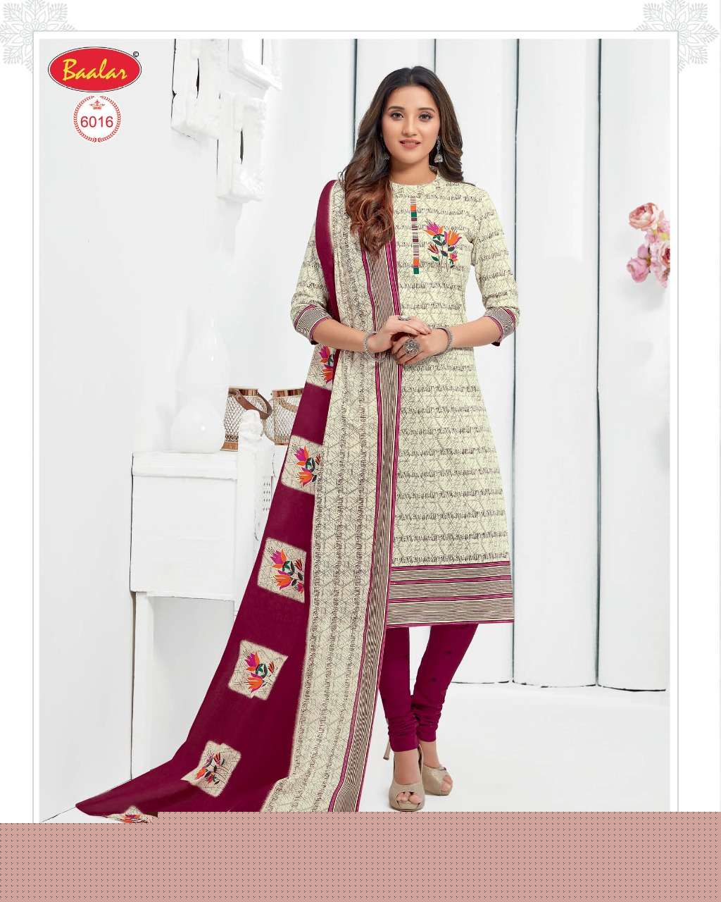 ELEGANCE ZAARA VOL-6 BY BAALAR FASHION 6003 TO 6032 SERIES BEAUTIFUL SUITS STYLISH FANCY COLORFUL PARTY WEAR & OCCASIONAL WEAR COTTON PRINTED DRESSES AT WHOLESALE PRICE