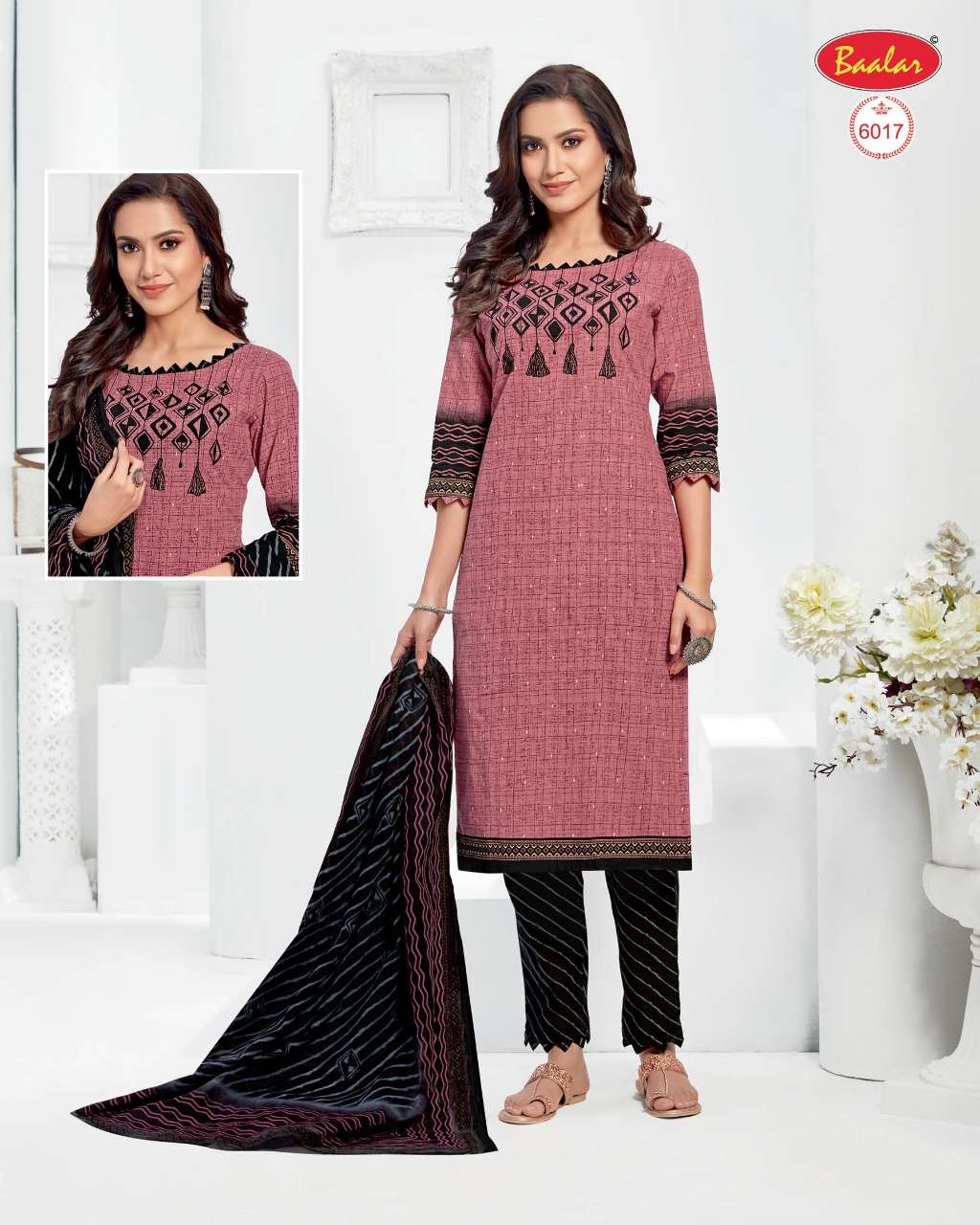 ELEGANCE ZAARA VOL-6 BY BAALAR FASHION 6003 TO 6032 SERIES BEAUTIFUL SUITS STYLISH FANCY COLORFUL PARTY WEAR & OCCASIONAL WEAR COTTON PRINTED DRESSES AT WHOLESALE PRICE