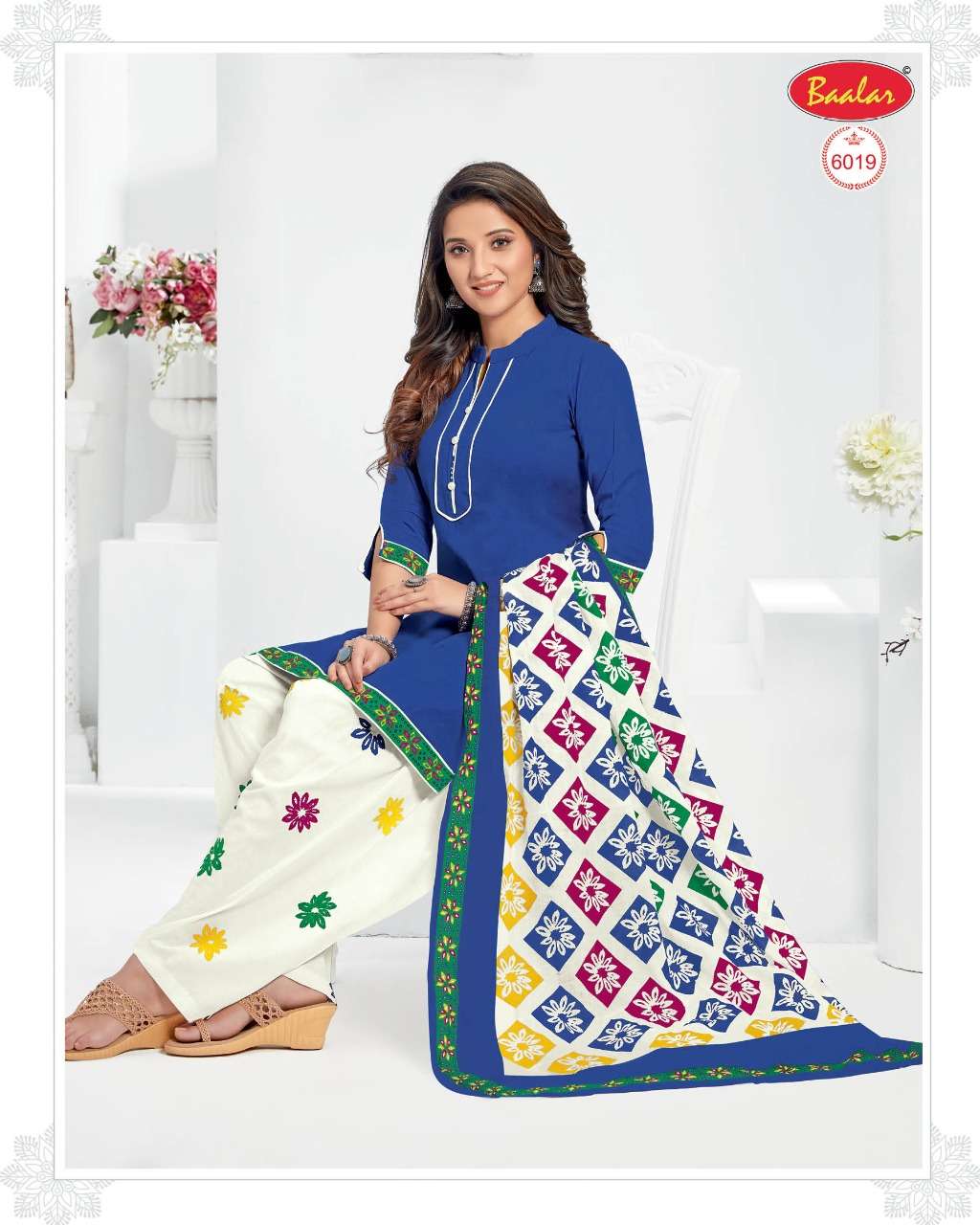 ELEGANCE ZAARA VOL-6 BY BAALAR FASHION 6003 TO 6032 SERIES BEAUTIFUL SUITS STYLISH FANCY COLORFUL PARTY WEAR & OCCASIONAL WEAR COTTON PRINTED DRESSES AT WHOLESALE PRICE
