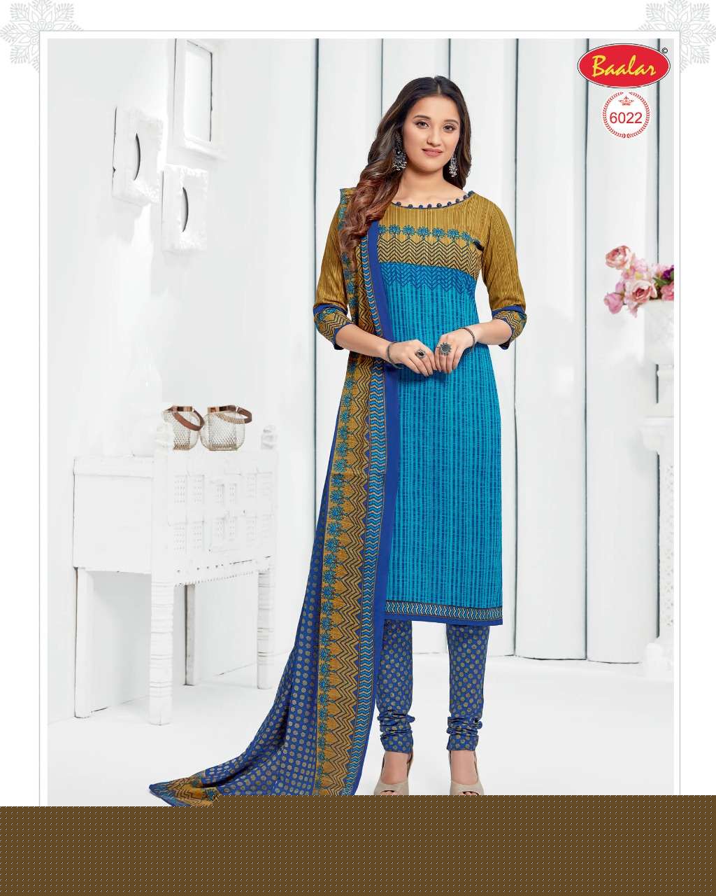 ELEGANCE ZAARA VOL-6 BY BAALAR FASHION 6003 TO 6032 SERIES BEAUTIFUL SUITS STYLISH FANCY COLORFUL PARTY WEAR & OCCASIONAL WEAR COTTON PRINTED DRESSES AT WHOLESALE PRICE