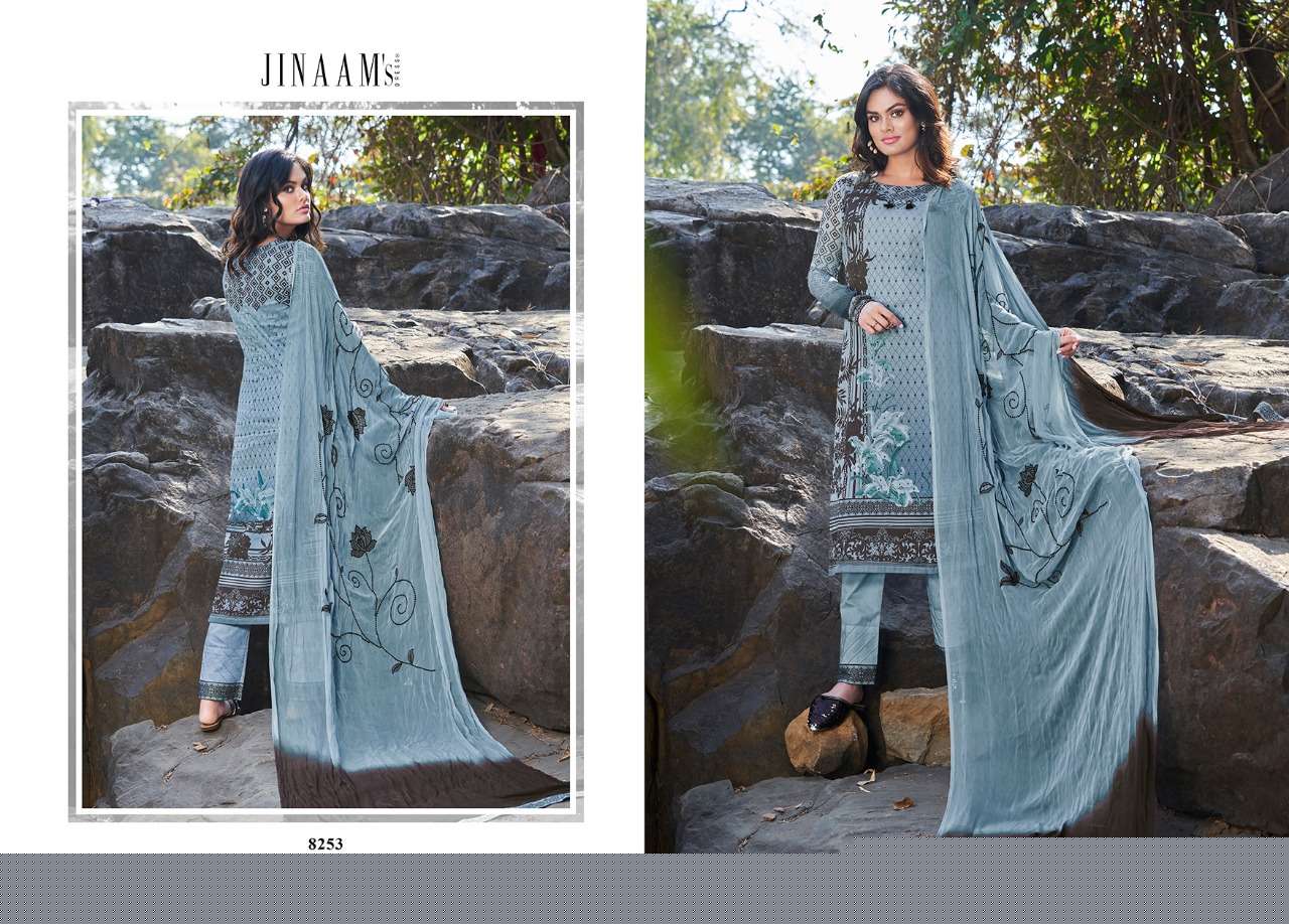 ADEENA BY JINAAMS DRESSES 8247 TO 8255 SERIES BEAUTIFUL SUITS STYLISH FANCY COLORFUL PARTY WEAR & OCCASIONAL WEAR COTTON SATIN DIGITAL PRINTED DRESSES AT WHOLESALE PRICE
