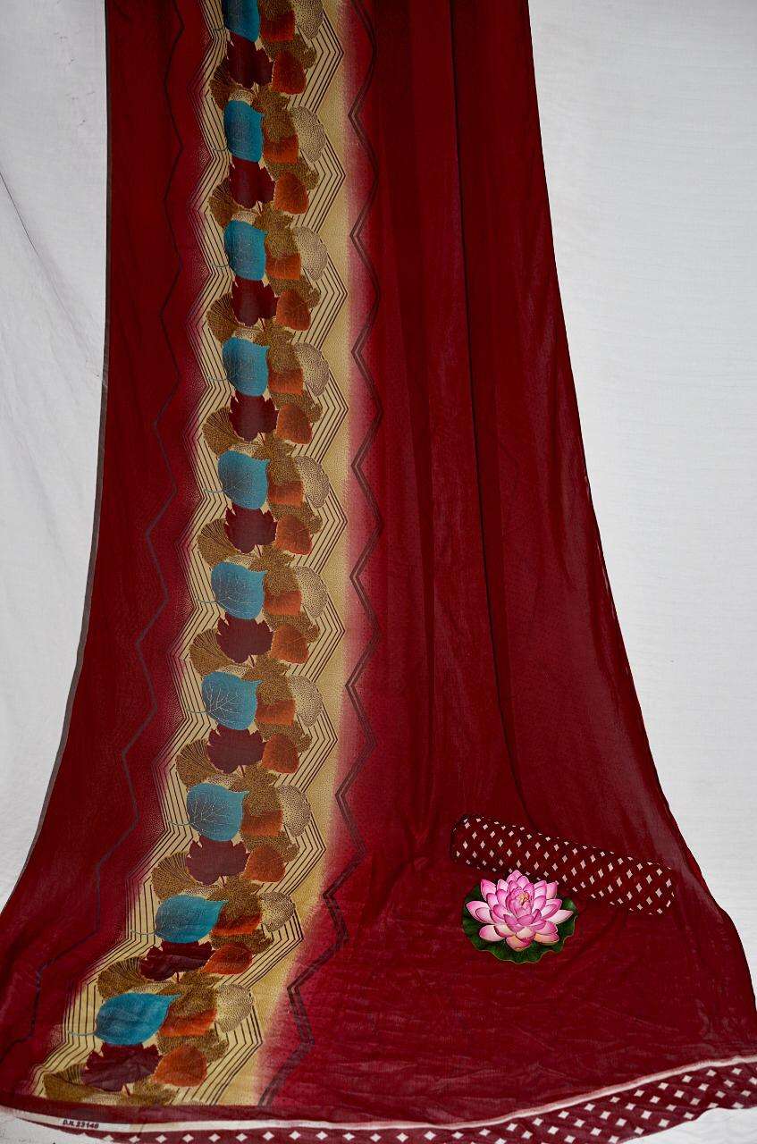 NON CATALOG BY VRANDA FASHION 1001 TO 1010 SERIES INDIAN TRADITIONAL WEAR COLLECTION BEAUTIFUL STYLISH FANCY COLORFUL PARTY WEAR & OCCASIONAL WEAR GEORGETTE SAREES AT WHOLESALE PRICE