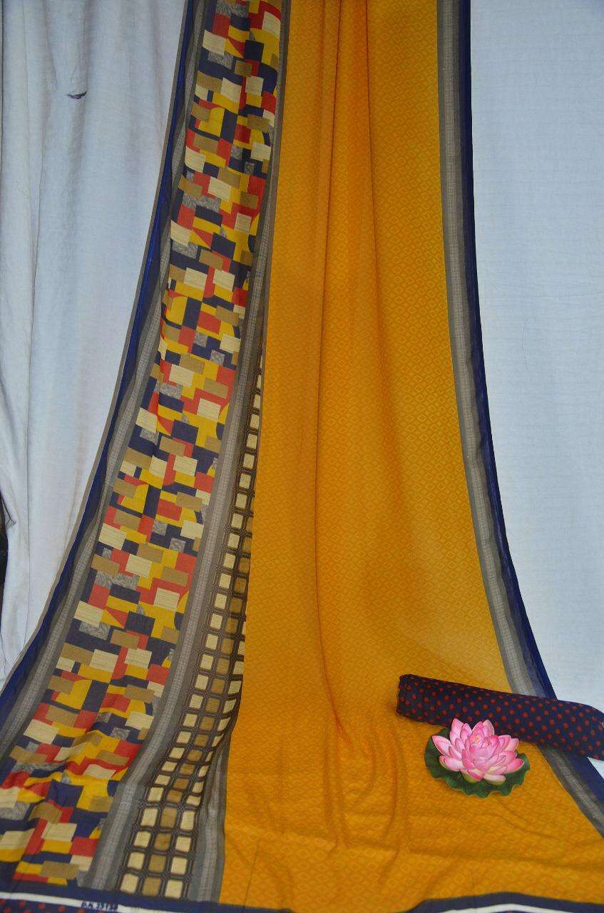 NON CATALOG BY VRANDA FASHION 1001 TO 1010 SERIES INDIAN TRADITIONAL WEAR COLLECTION BEAUTIFUL STYLISH FANCY COLORFUL PARTY WEAR & OCCASIONAL WEAR GEORGETTE SAREES AT WHOLESALE PRICE