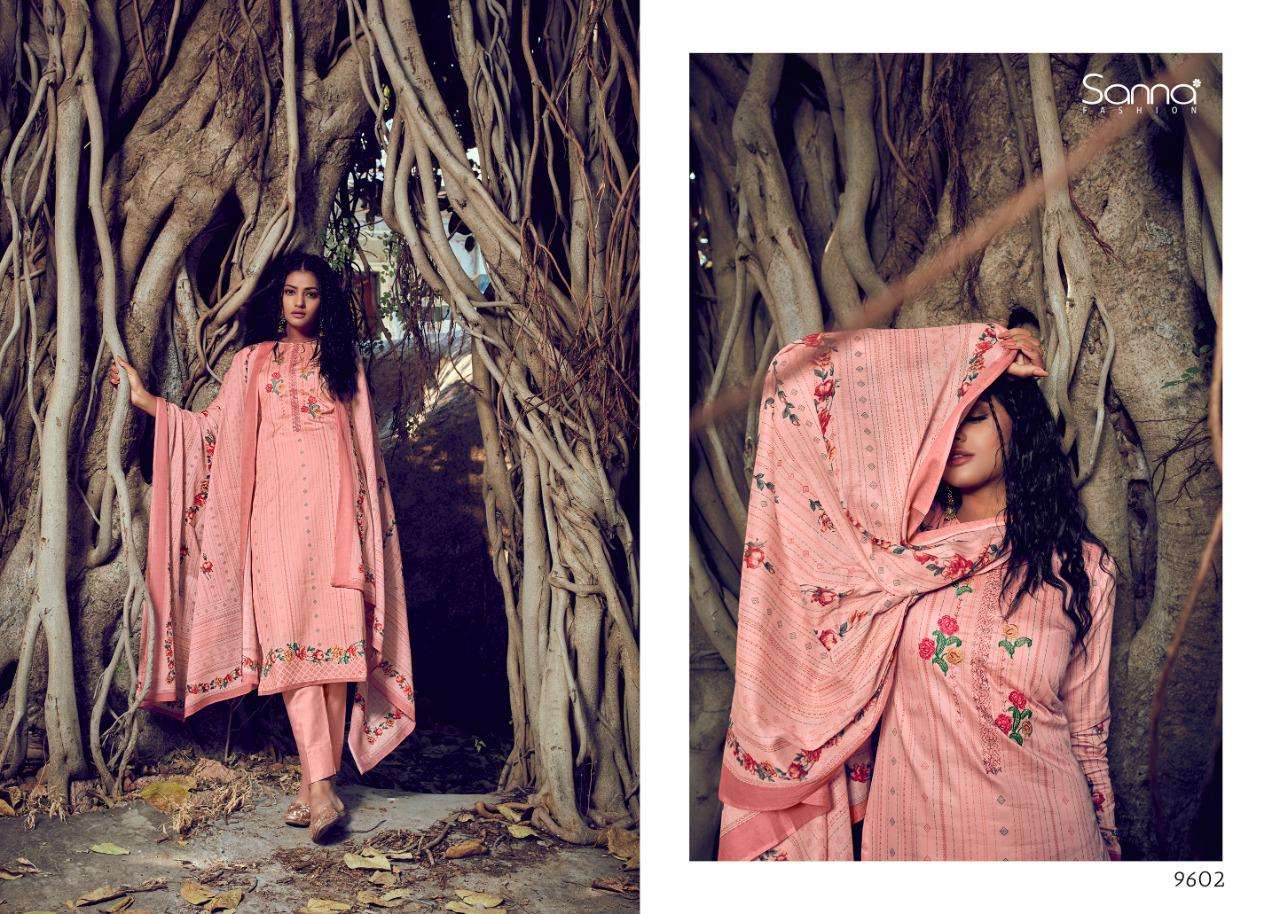 SAHEERA BY SANNA FASHION 9601 TO 6910 SERIES BEAUTIFUL SUITS STYLISH FANCY COLORFUL PARTY WEAR & OCCASIONAL WEAR PURE AZ COTTON JAM SILK DIGITAL PRINTED DRESSES AT WHOLESALE PRICE