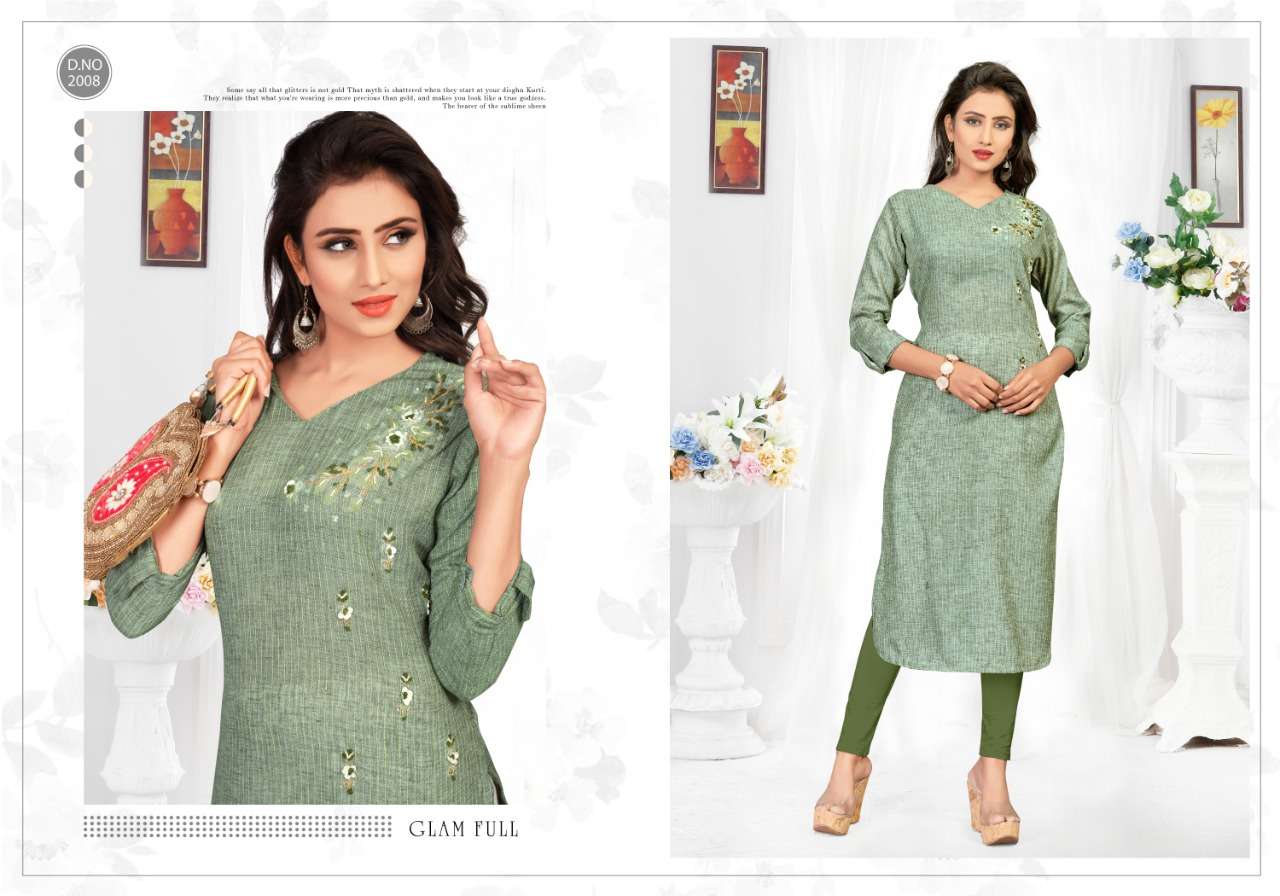 NAYANTARA BY NEETI CREATION 2008 TO 2013 SERIES BEAUTIFUL STYLISH FANCY COLORFUL CASUAL WEAR & ETHNIC WEAR HEAVY FANCY FABRIC EMBROIDERED KURTIS AT WHOLESALE PRICE