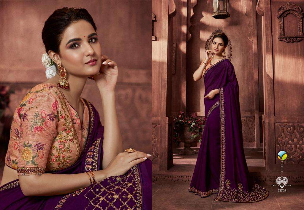 VINAY SAREES HIT DESIGNS BY VINAY FASHION 22209 TO 22658 SERIES INDIAN TRADITIONAL WEAR COLLECTION BEAUTIFUL STYLISH FANCY COLORFUL PARTY WEAR & OCCASIONAL WEAR FANCY SAREES AT WHOLESALE PRICE