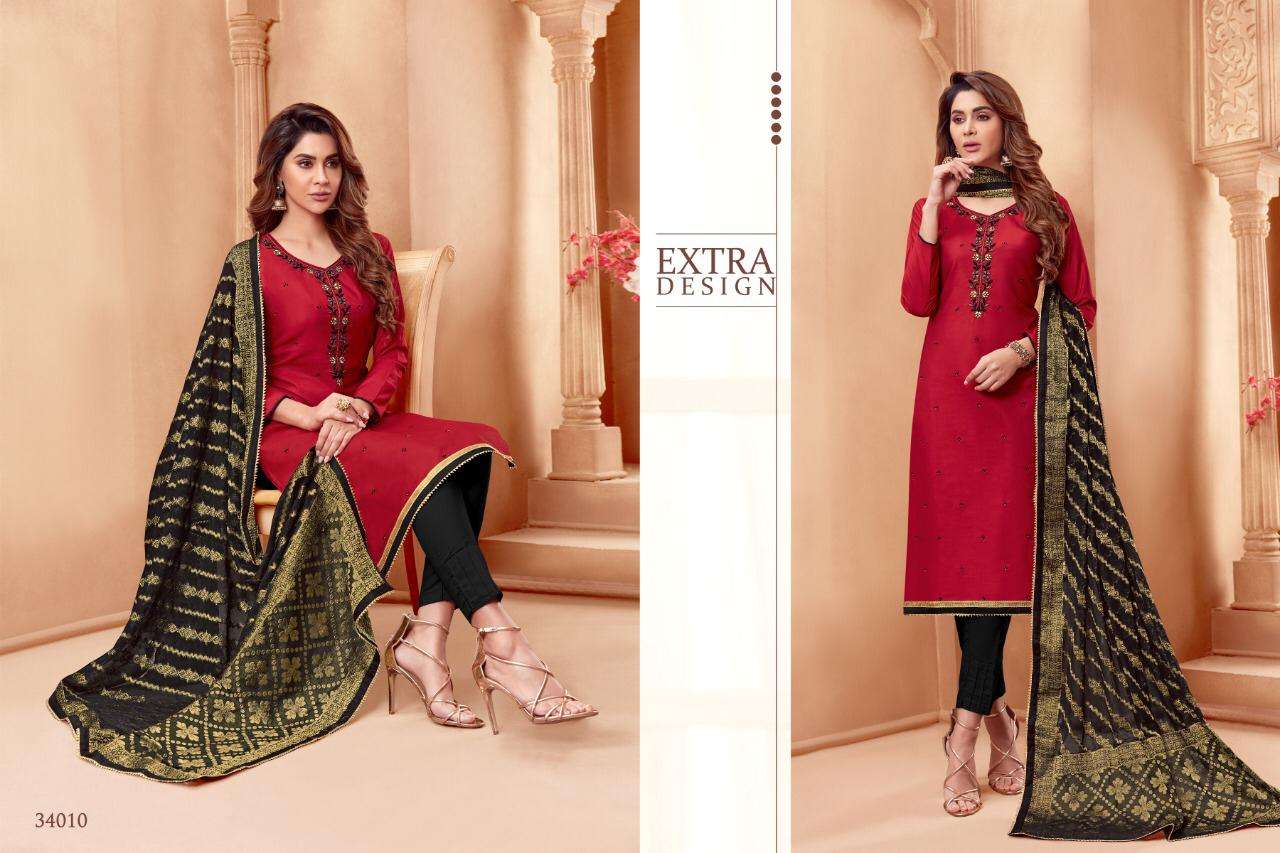 RUMANI VOL-2 BY RAGHAV ROYAL 34001 TO 34012 SERIES BEAUTIFUL SUITS STYLISH FANCY COLORFUL CASUAL WEAR & ETHNIC WEAR MODAL SILK WITH HANDWORK DRESSES AT WHOLESALE PRICE