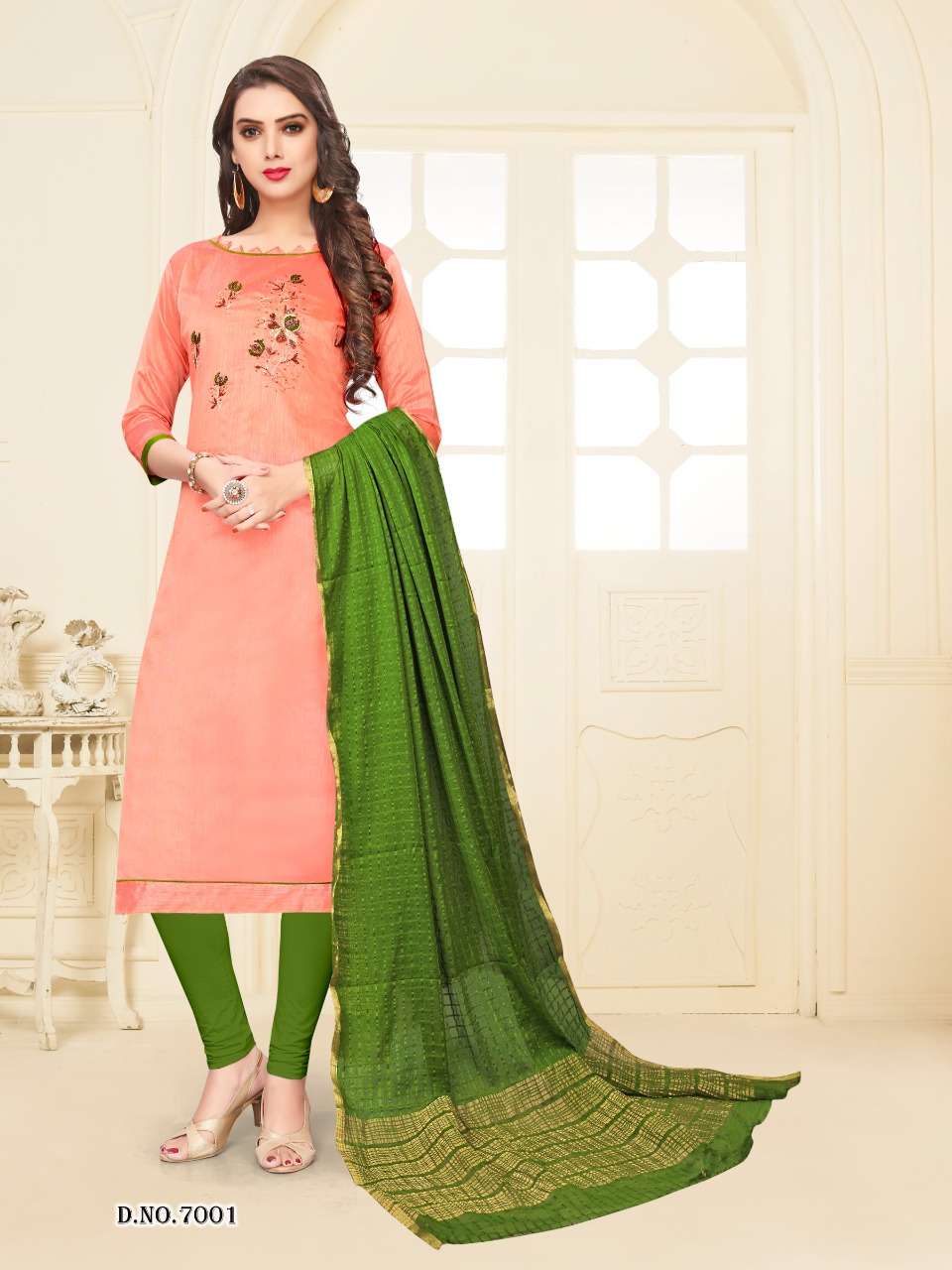 VANEETA BY ASSIAN ARTS 7001 TO 7006 SERIES BEAUTIFUL SUITS STYLISH FANCY COLORFUL CASUAL WEAR & ETHNIC WEAR MODAL SILK WITH HANDWORK DRESSES AT WHOLESALE PRICE