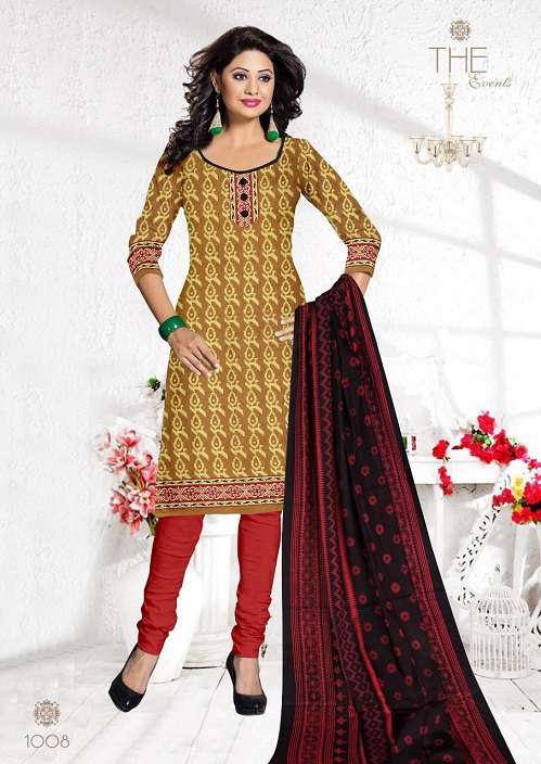 SITARA BY PUSHTI 1001 TO 1010 SERIES BEAUTIFUL SUITS STYLISH FANCY COLORFUL PARTY WEAR & OCCASIONAL WEAR PURE COTTON PRINTED DRESSES AT WHOLESALE PRICE