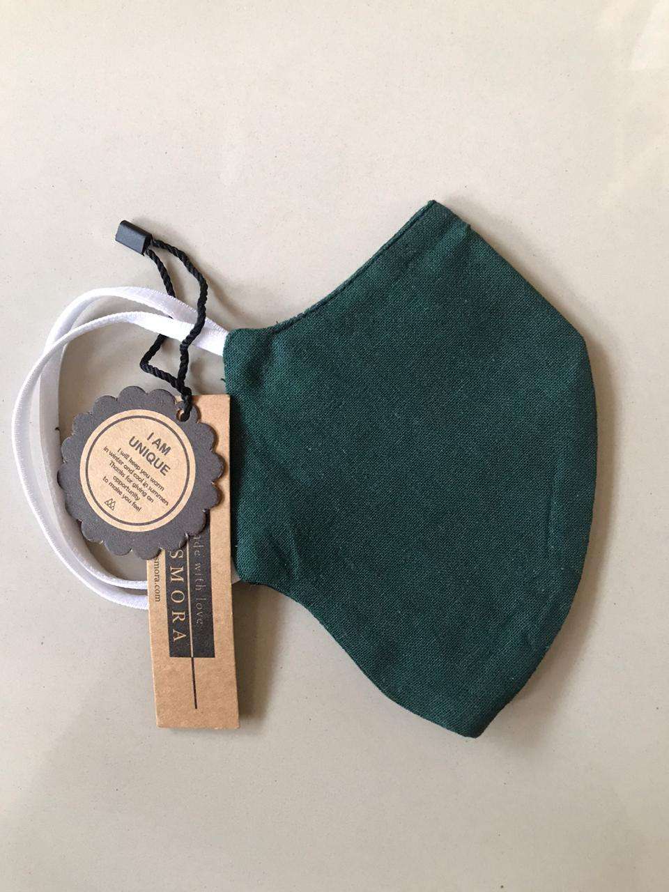 MASK 100% ORGANIC WITH DIFFERENT COLOUR LAB TESTED REUSABLE UP TO 50 GENTLE WASHED SOFT ELASTIC LOOP WITH EXTRA COMPFORT