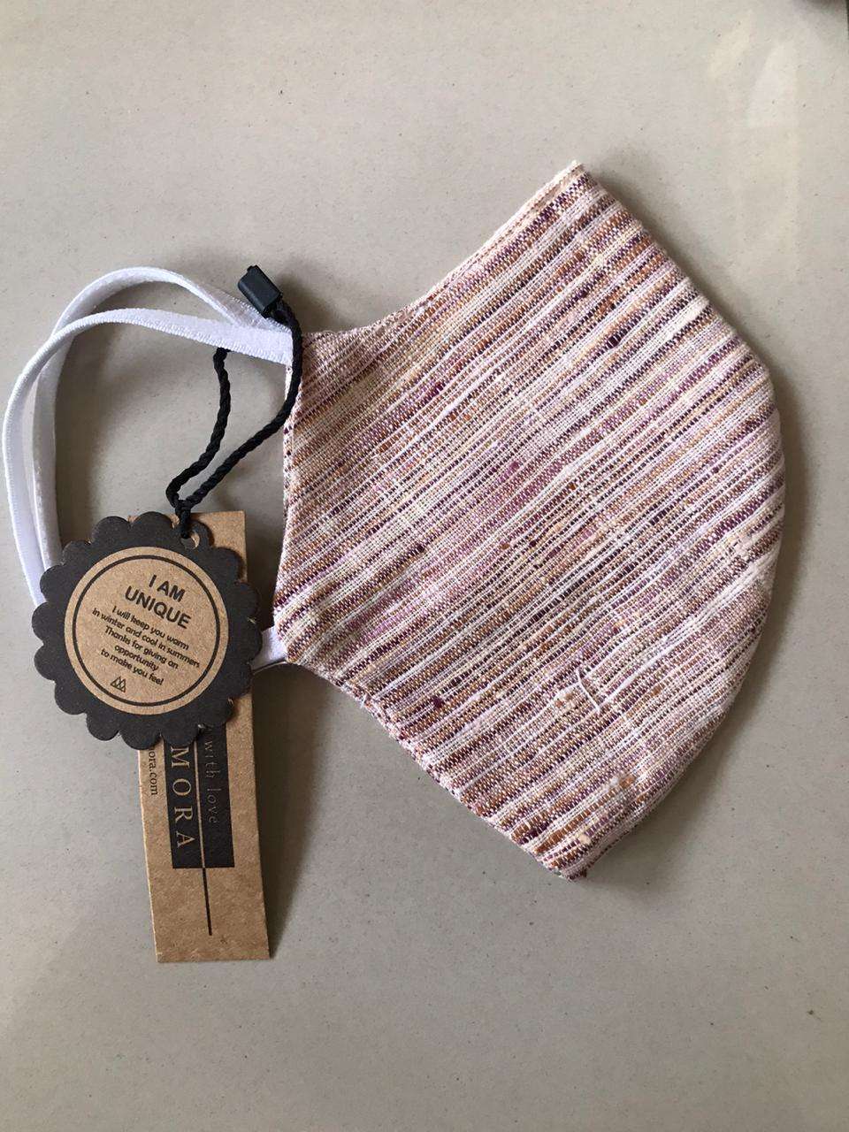 MASK 100% ORGANIC WITH DIFFERENT COLOUR LAB TESTED REUSABLE UP TO 50 GENTLE WASHED SOFT ELASTIC LOOP WITH EXTRA COMPFORT