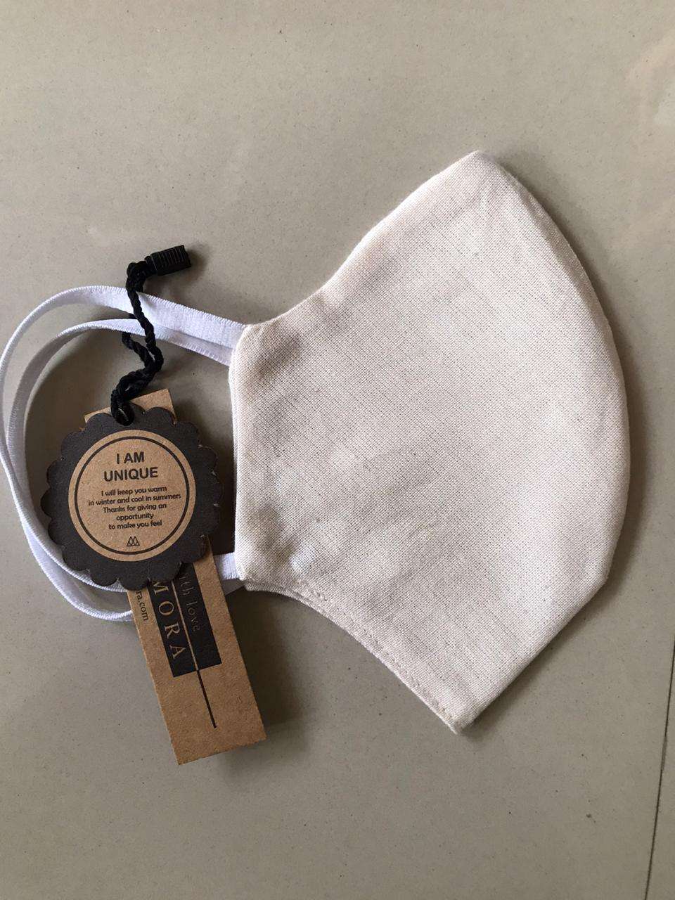 MASK 100% ORGANIC WITH DIFFERENT COLOUR LAB TESTED REUSABLE UP TO 50 GENTLE WASHED SOFT ELASTIC LOOP WITH EXTRA COMPFORT