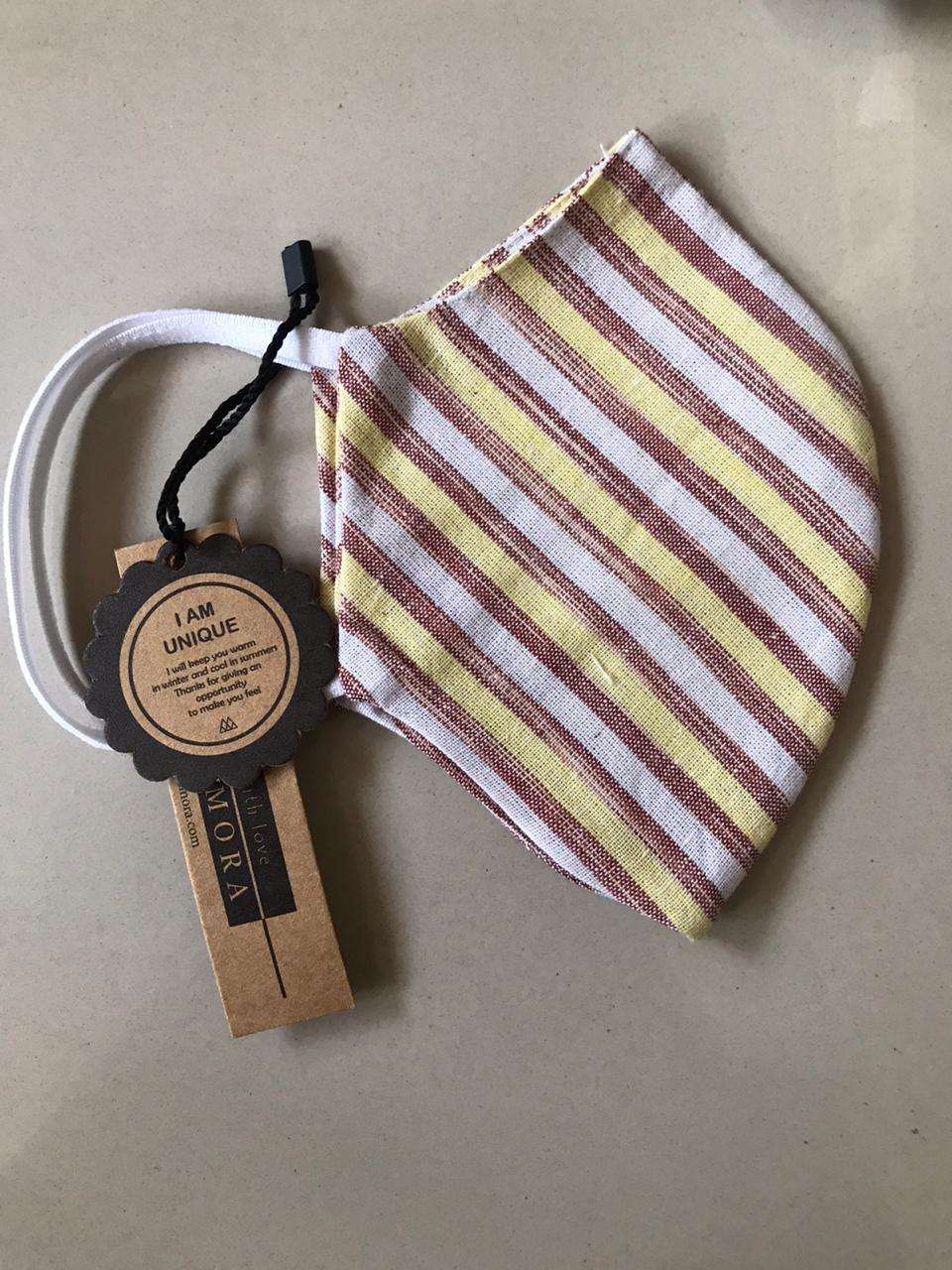 MASK 100% ORGANIC WITH DIFFERENT COLOUR LAB TESTED REUSABLE UP TO 50 GENTLE WASHED SOFT ELASTIC LOOP WITH EXTRA COMPFORT