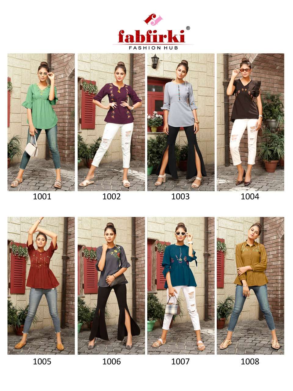 Memsaab By Fabfirki 1001 To 1008 Series Beautiful Colorful Stylish Fancy Casual Wear & Ethnic Wear & Ready To Wear Inbox Kurtis At Wholesale Price