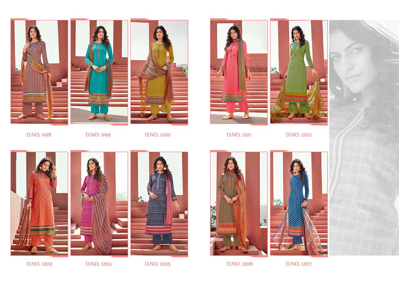 STARDUS BY LAXMIMAYA SILK MILLS 1198 TO 1207 SERIES BEAUTIFUL SUITS STYLISH FANCY COLORFUL PARTY WEAR & OCCASIONAL WEAR PURE JAM SILK DIGITAL PRINTED DRESSES AT WHOLESALE PRICE