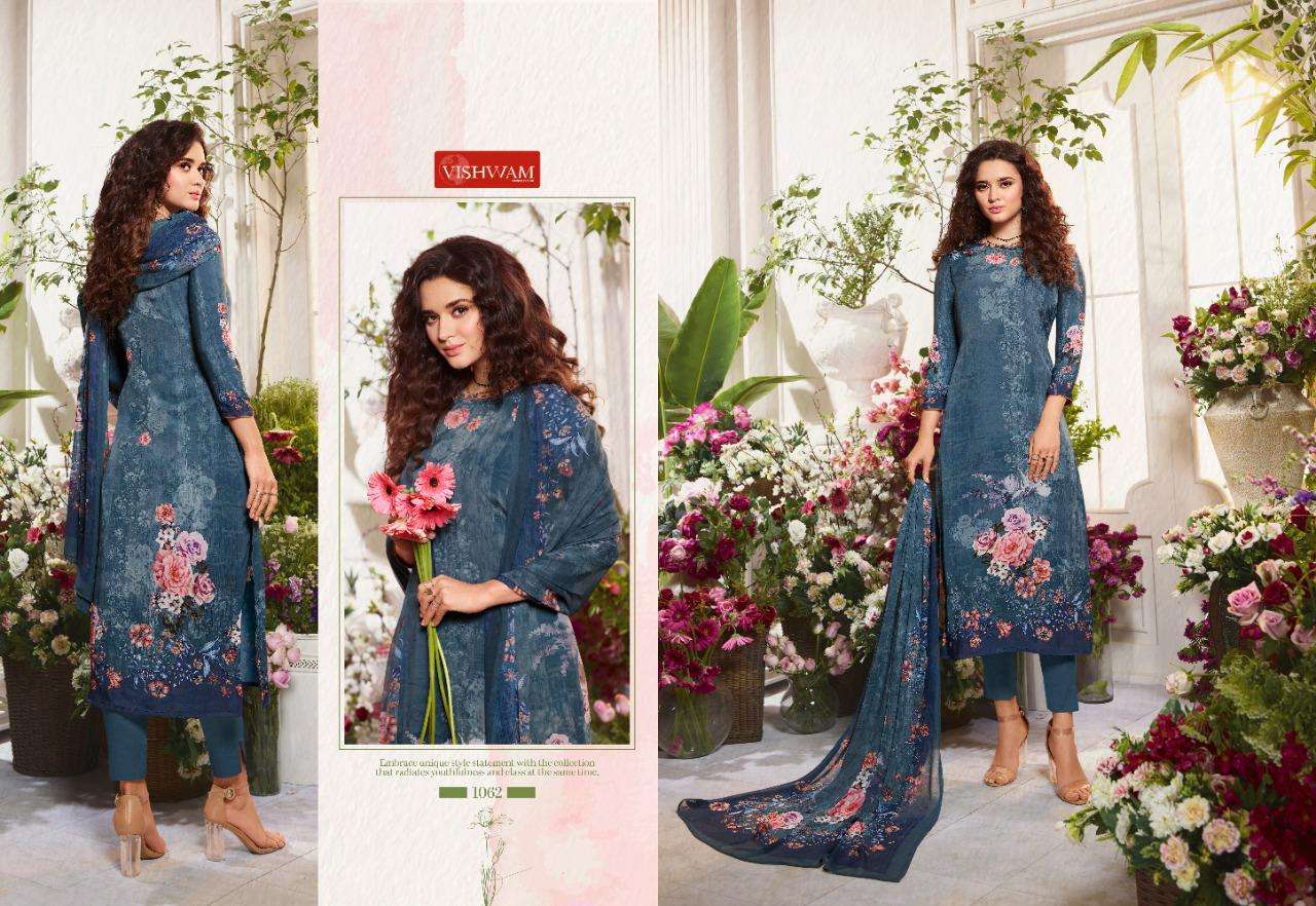 CAFE LATTE VOL-7 BY VISHWAM FABRICS 1062 TO 1073 SERIES SUITS BEAUTIFUL FANCY COLORFUL STYLISH PARTY WEAR & OCCASIONAL WEAR CRAPE DIGITAL PRINTED DRESSES AT WHOLESALE PRICE