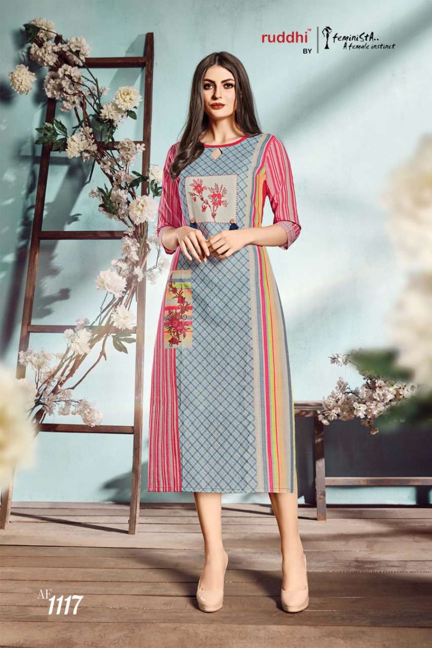 Summer Vol-2 By Feminista 1111 To 1122 Series Designer Beautiful Stylish Colorful Fancy Ready To Wear & Casual Wear & Ethnic Wear Organic Cotton Khadi Kurtis At Wholesale Price