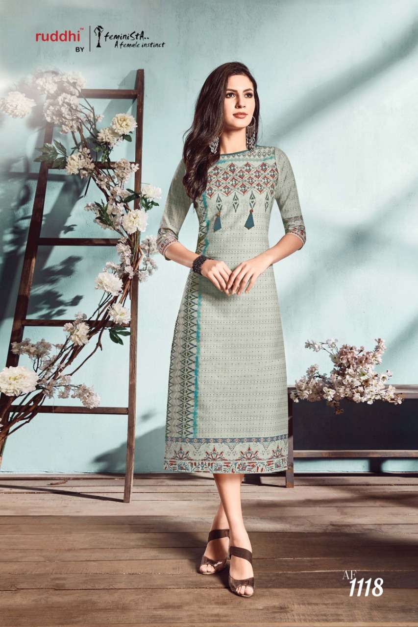 Summer Vol-2 By Feminista 1111 To 1122 Series Designer Beautiful Stylish Colorful Fancy Ready To Wear & Casual Wear & Ethnic Wear Organic Cotton Khadi Kurtis At Wholesale Price