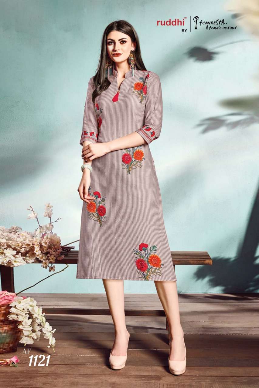 Summer Vol-2 By Feminista 1111 To 1122 Series Designer Beautiful Stylish Colorful Fancy Ready To Wear & Casual Wear & Ethnic Wear Organic Cotton Khadi Kurtis At Wholesale Price