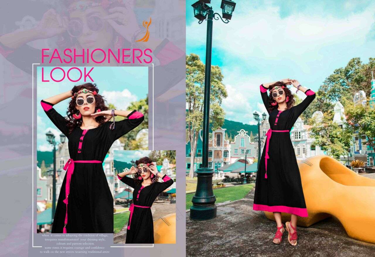 FIRANGI BY PEEHU 01 TO 08 SERIES BEAUTIFUL COLORFUL STYLISH FANCY CASUAL WEAR & READY TO WEAR RAYON PRINTED KURTIS AT WHOLESALE PRICE