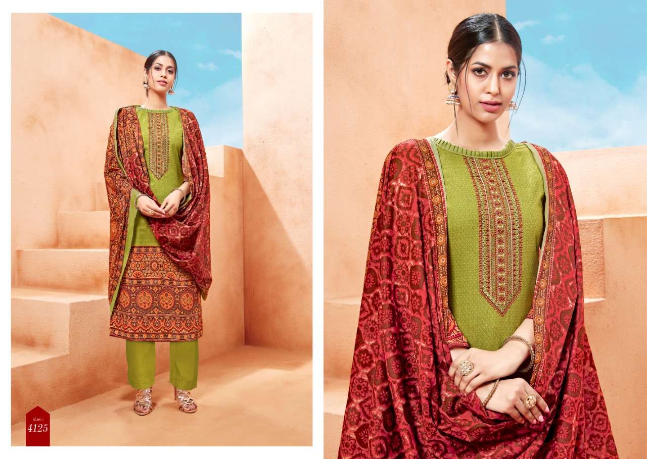 AAFIYA BY SB TRENDZ 4121 TO 4130 SERIES BEAUTIFUL STYLISH SHARARA SUITS FANCY COLORFUL CASUAL WEAR & ETHNIC WEAR & READY TO WEAR CAMBRIC COTTON DRESSES AT WHOLESALE PRICE