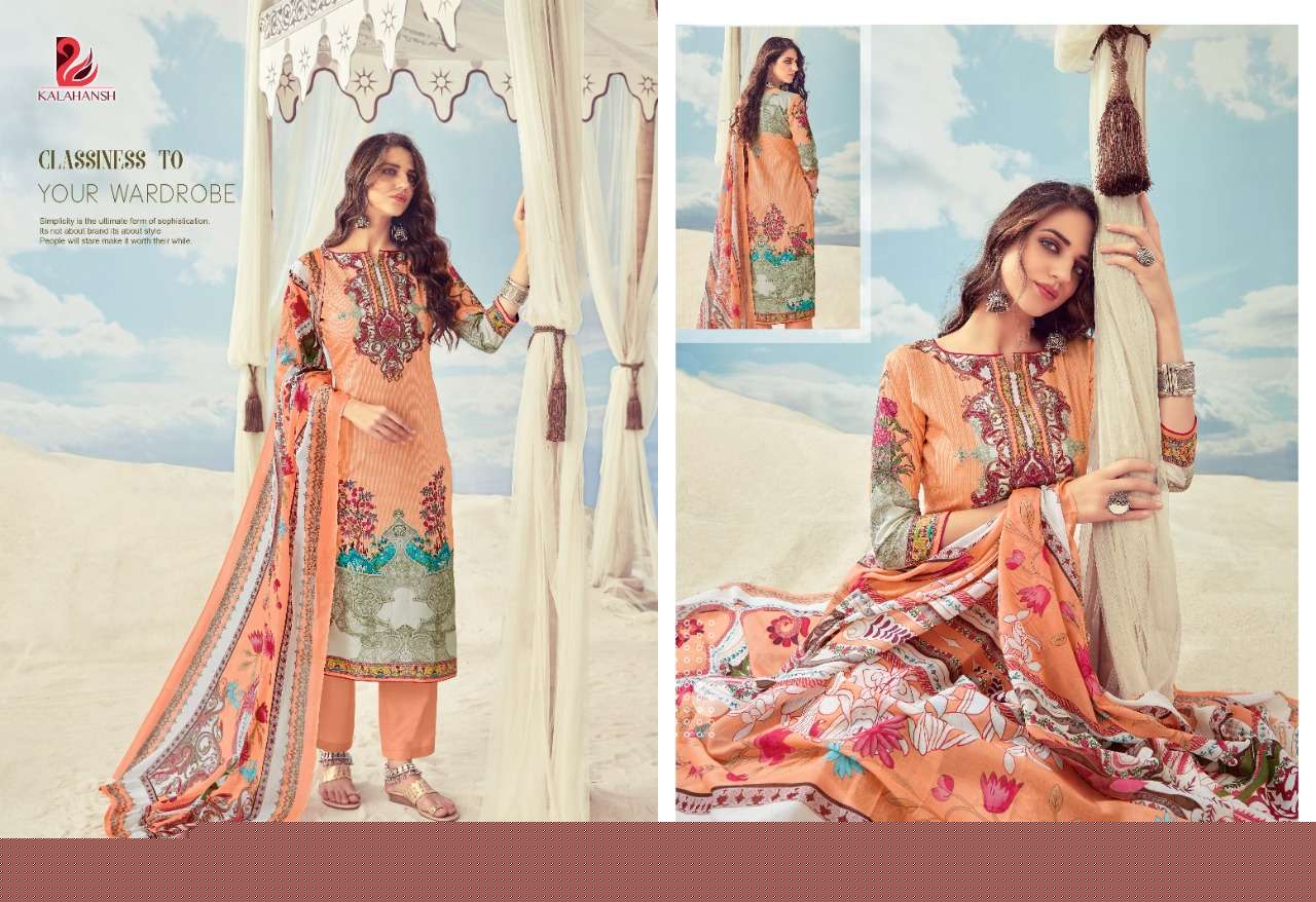 TANYA BY KALAHANSH 4001 TO 4006 SERIES BEAUTIFUL SUITS STYLISH FANCY COLORFUL PARTY WEAR & OCCASIONAL WEAR LAWN COTTON DIGITAL PRINTED DRESSES AT WHOLESALE PRICE