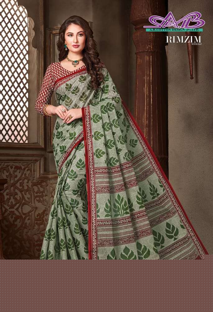RIMZIM BY A.B FASHION 900 TO 913 SERIES INDIAN TRADITIONAL WEAR COLLECTION BEAUTIFUL STYLISH FANCY COLORFUL PARTY WEAR & OCCASIONAL WEAR MUL MUL PRINTED SAREES AT WHOLESALE PRICE