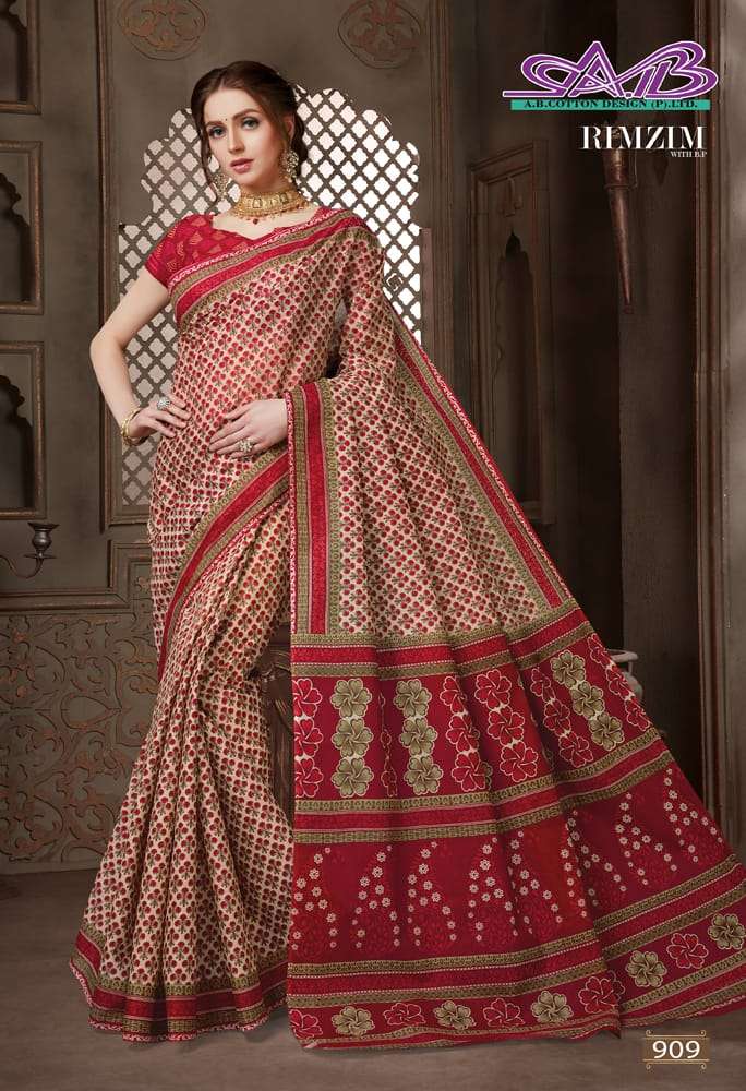 RIMZIM BY A.B FASHION 900 TO 913 SERIES INDIAN TRADITIONAL WEAR COLLECTION BEAUTIFUL STYLISH FANCY COLORFUL PARTY WEAR & OCCASIONAL WEAR MUL MUL PRINTED SAREES AT WHOLESALE PRICE